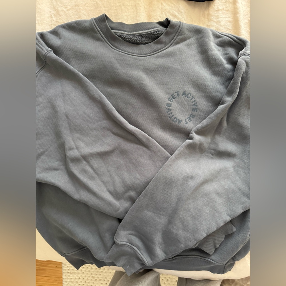 Set active crewneck